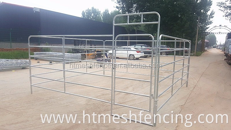 New product stainless steel 3 Way Draft Race sheep yard panel/gates